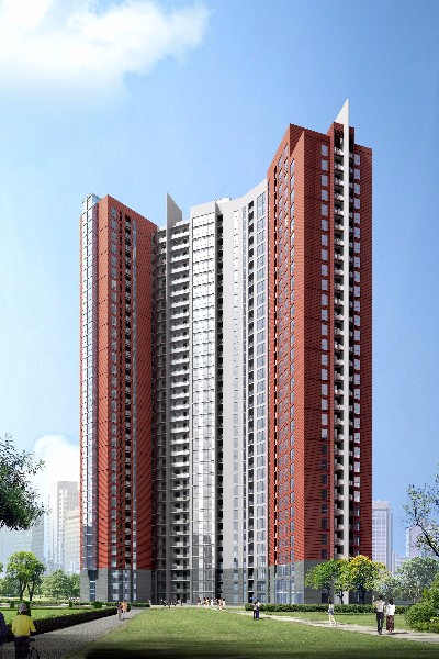 高層住宅深化設計效果圖