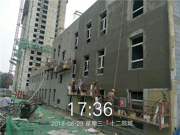 外墻保溫抗裂砂漿施工