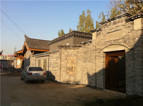 龍山新新小鎮施工后外觀(guān)效果